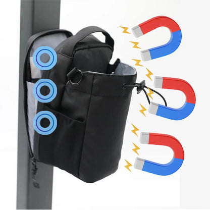 RAKT Magnetic Gym Water Bottle Carrier - 2 Magnet / 3 Magnet Holder for Gym Bags